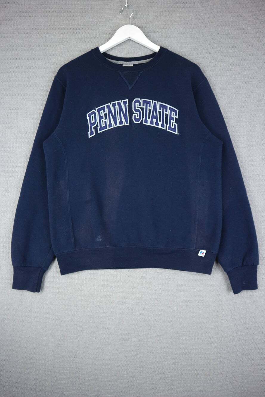 Vintage Russell Athletic Penn State Nittany Lions Navy Blue Crewneck Sweatshirt